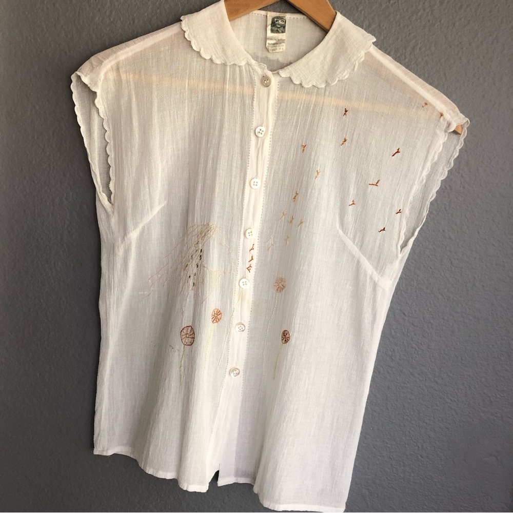 Vintage Embroidered Shirt